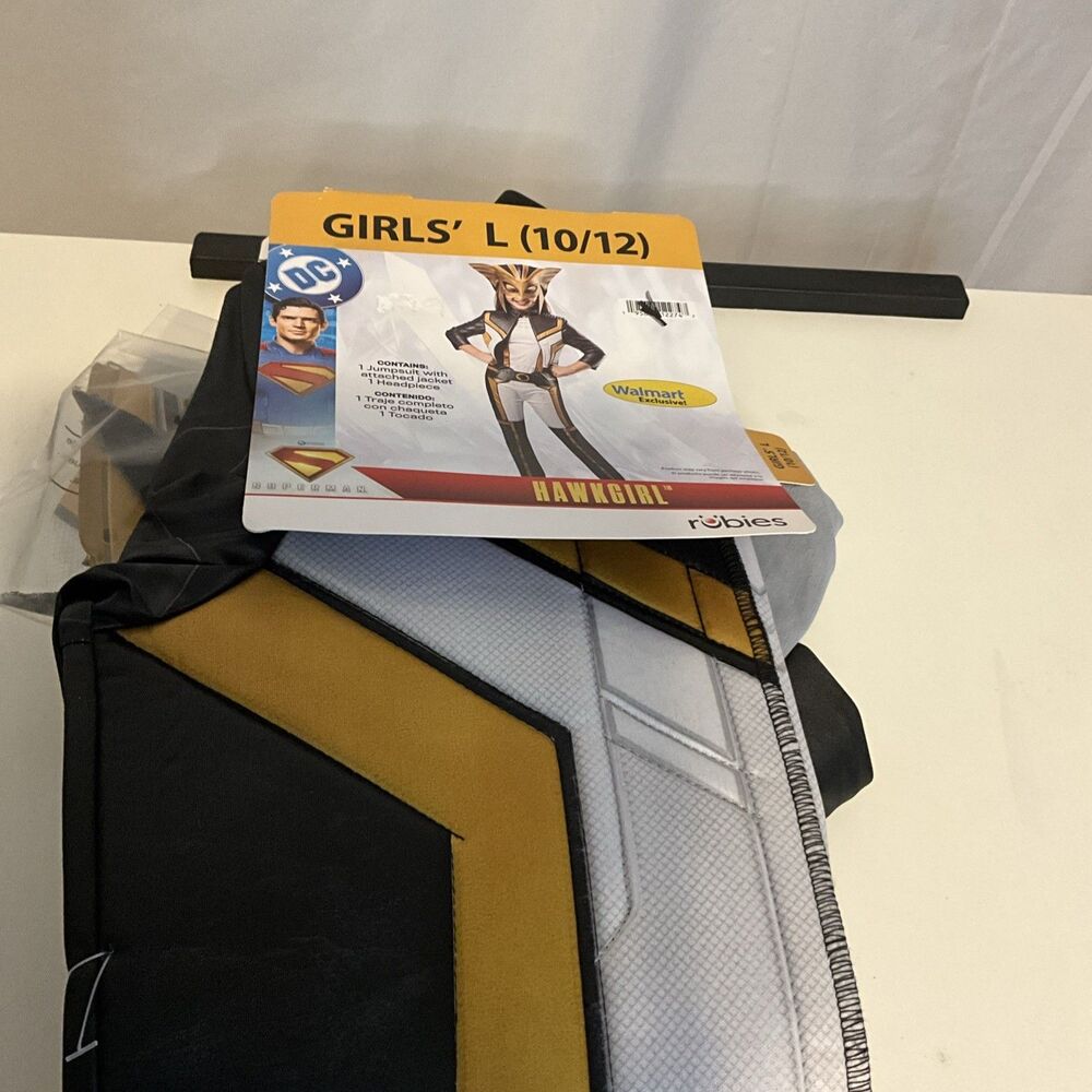 Rubies DC comics Hawkgirl Girls costume Large 10/12